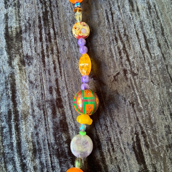 World Tribe Purple Treasure Necklace - Picture 6 of 9